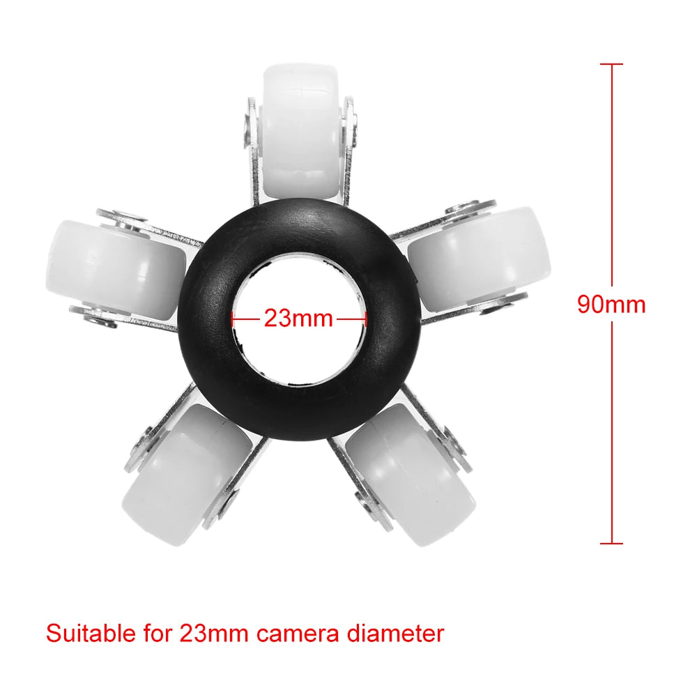 Accessories Guide Wheels Protective Cover for Camera Head SYANSPAN 23mm Pipe Inspection Camera Drain Sewer  Industrail Endoscope