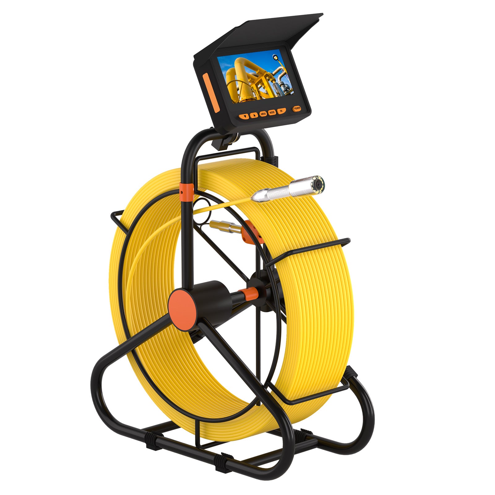 23mm camera, 5mm wire diameter, pipeline inspection camera