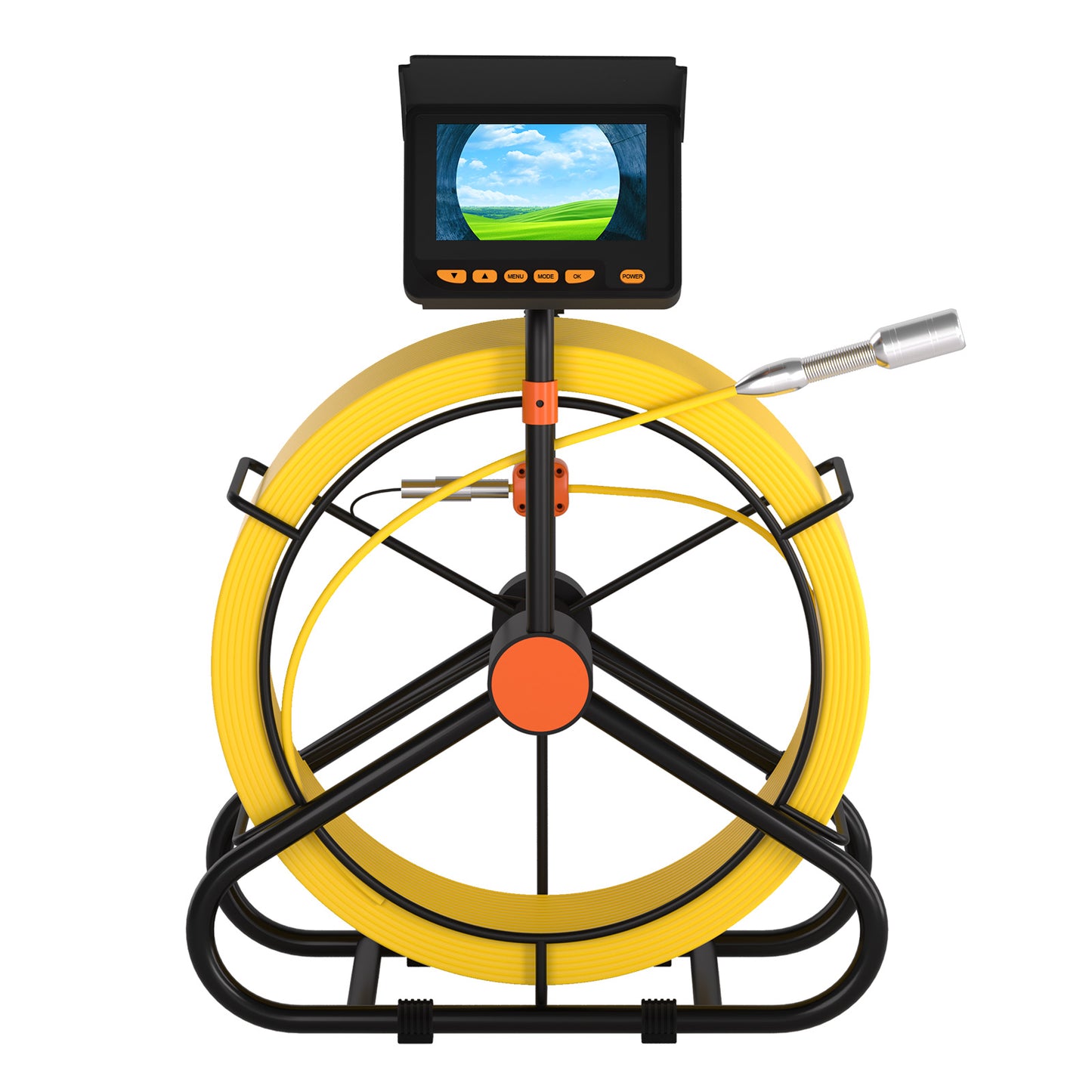 23mm camera, 5mm wire diameter, pipeline inspection camera